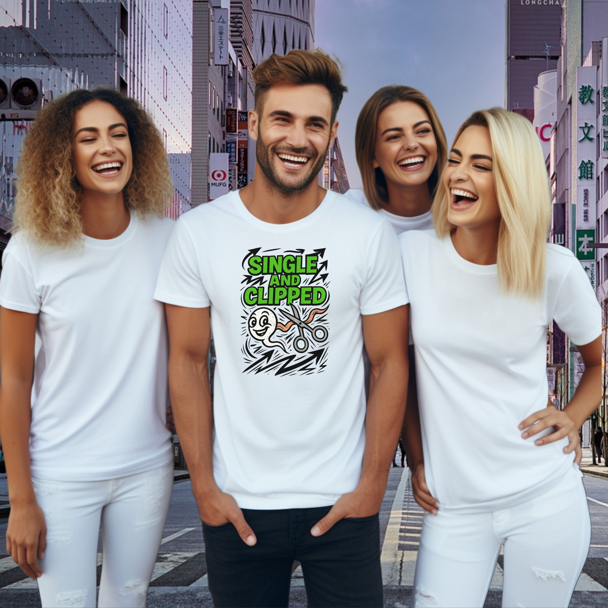 Single And Clipped Graphic T-Shirt product