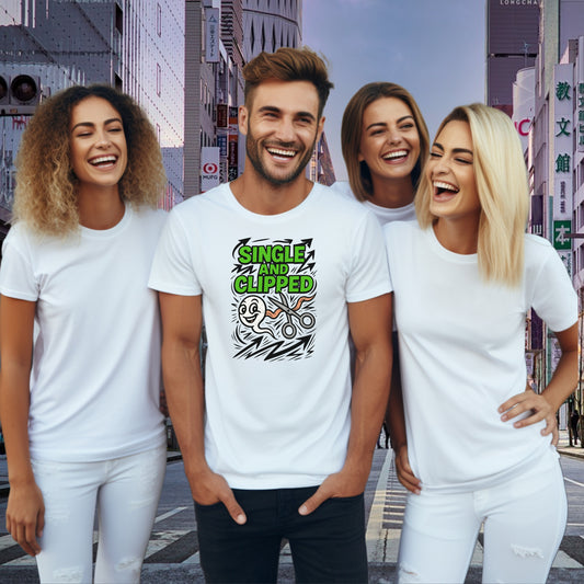 Single And Clipped Graphic T-Shirt product