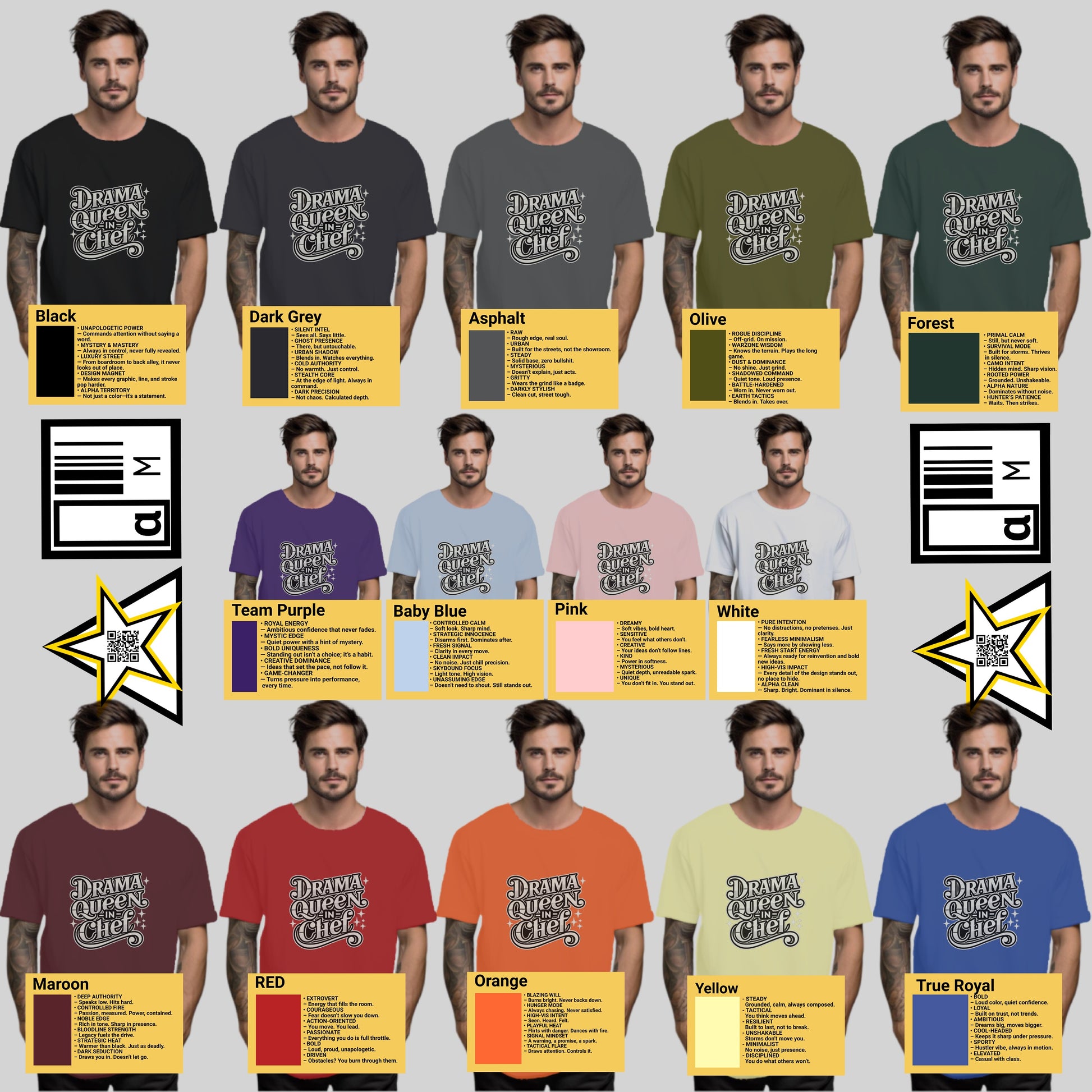 Drama Club President Graphic Print T-shirt product type