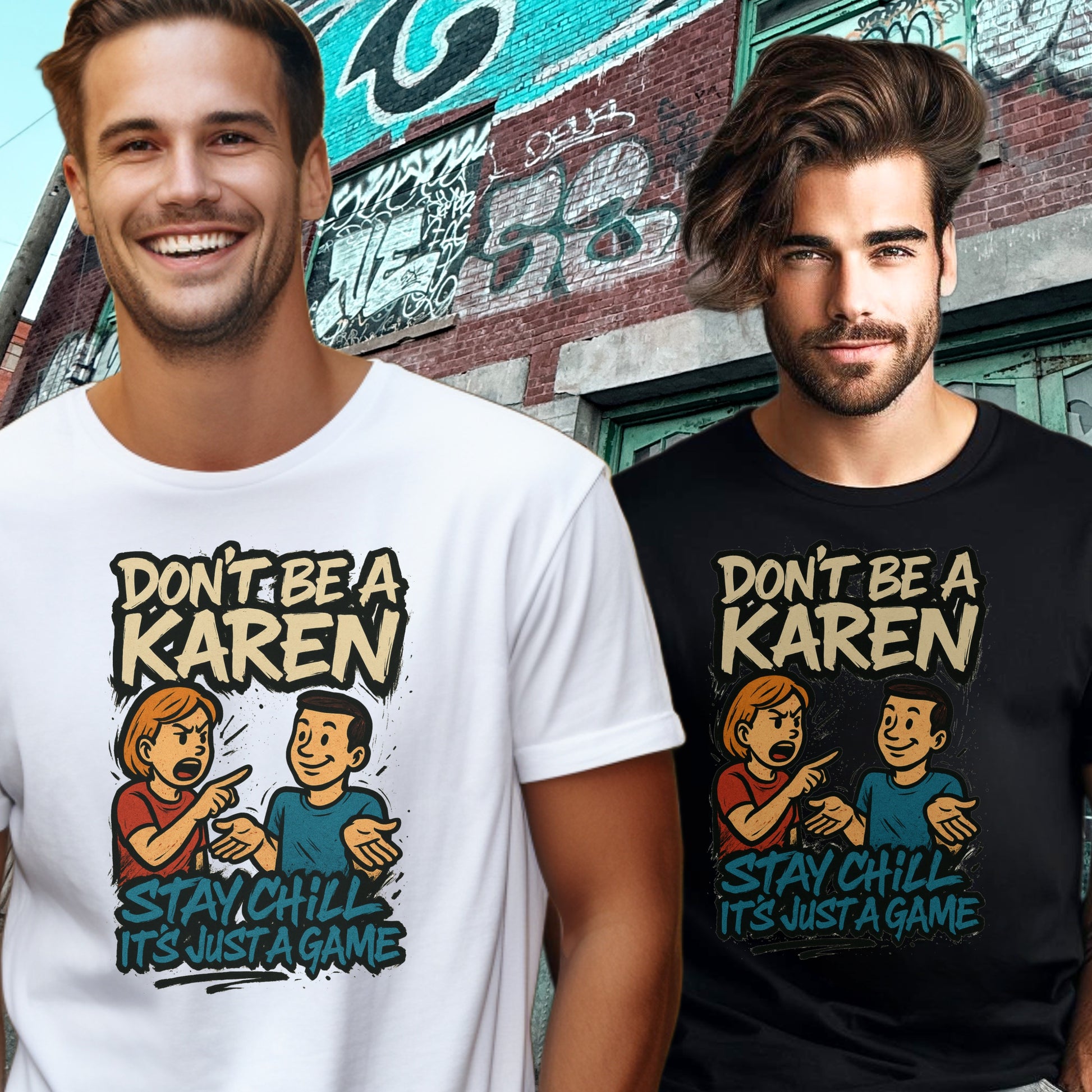 Stay Chill It's Just A Game Graphic Print Shirt Product