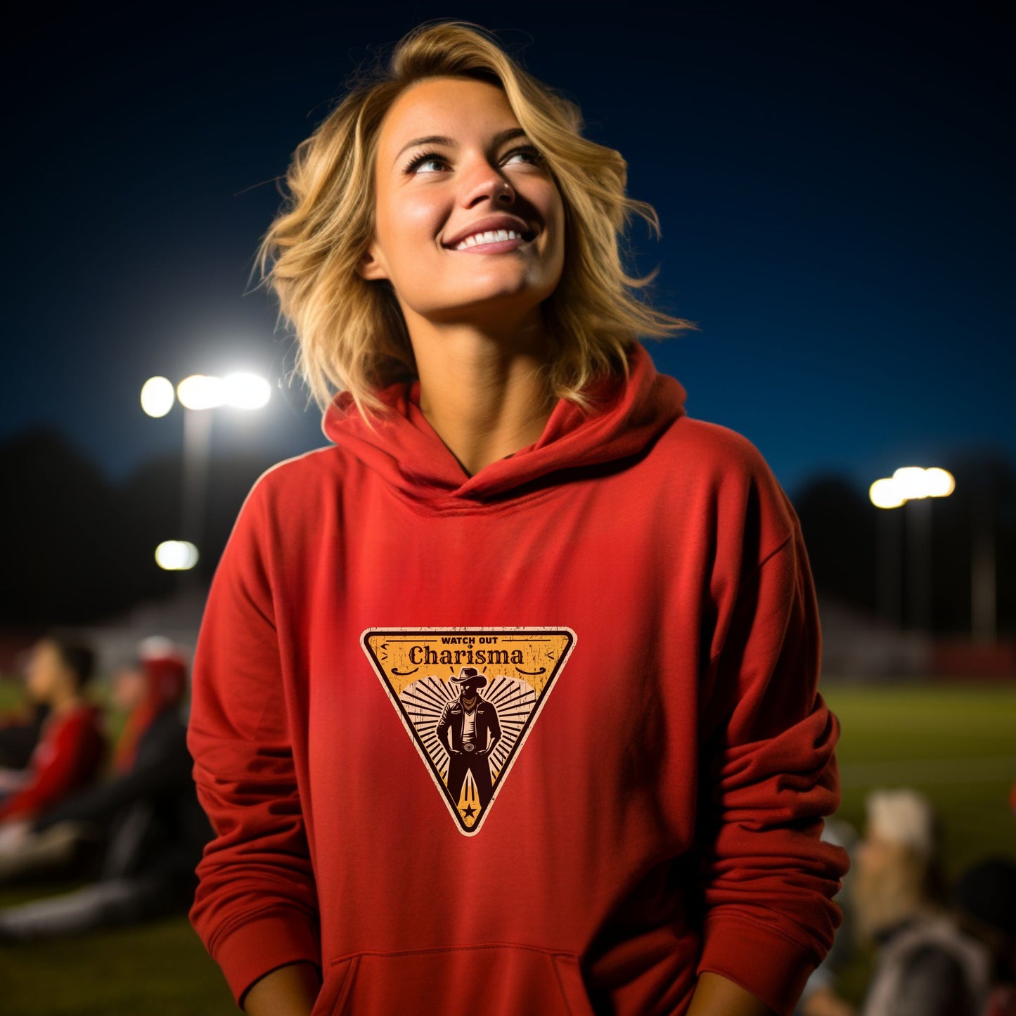 Charisma Design Red Hoodie Charisma Product Type