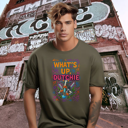What's Up Dutchie Funky Graphic T-Shirt product type