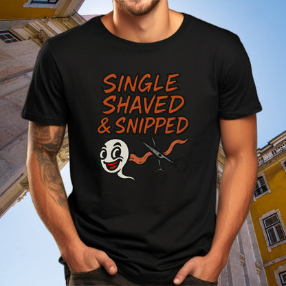 Single Shaved Snipped Graphic T-Shirt product type
