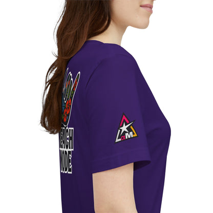 Beach Mode Graphic T-Shirt | Shaka Hand Tropical Tee | Summer Streetwear