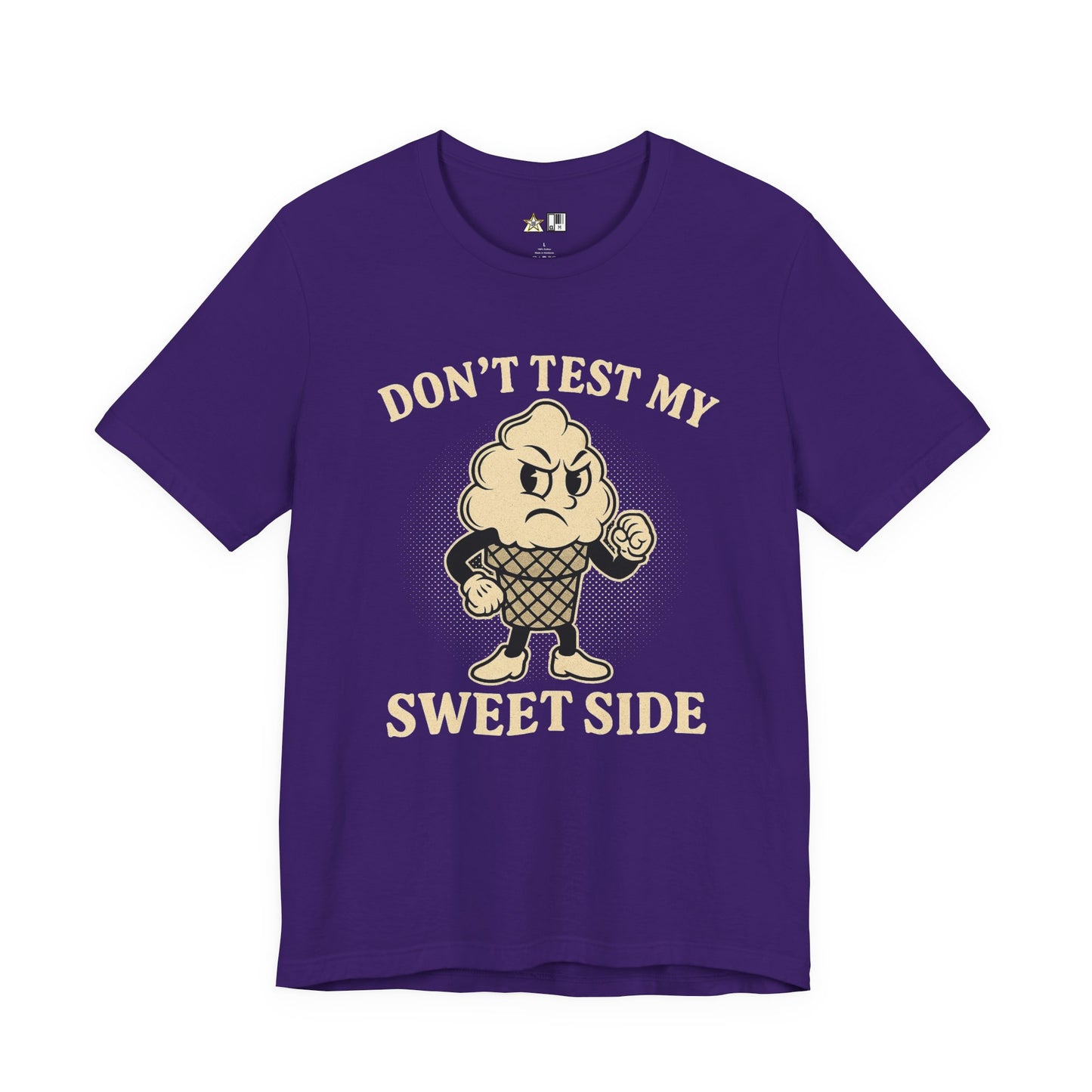 Don’t Test My Sweet Side – Unisex Streetwear Graphic Tee