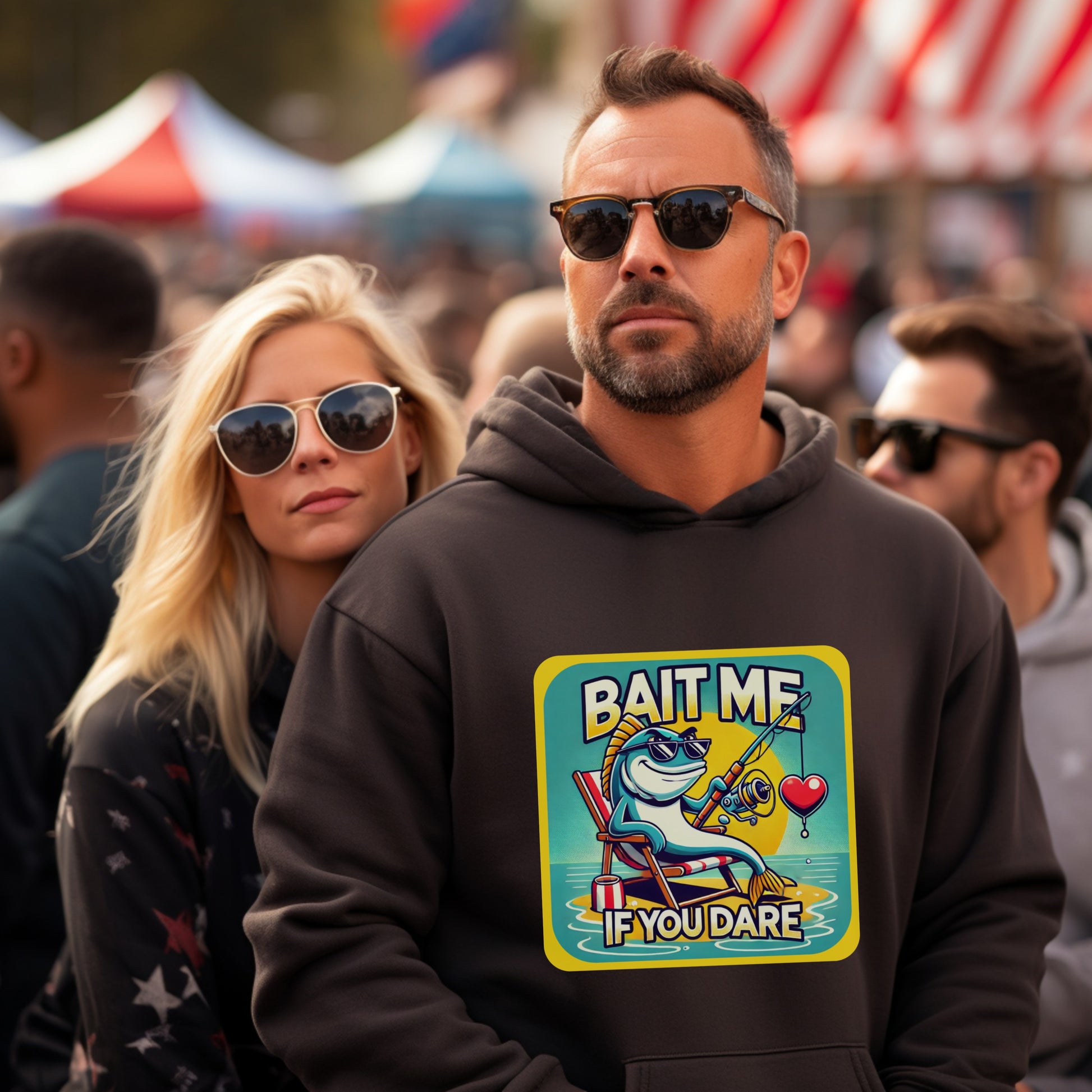 Bait Me If You Dare Graphic Hoodie product