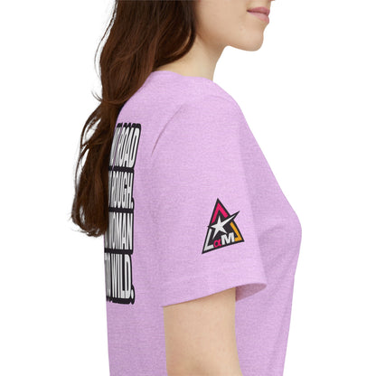 No Road Too Rough, No Woman Too Wild – Adventure Streetwear Graphic Tee