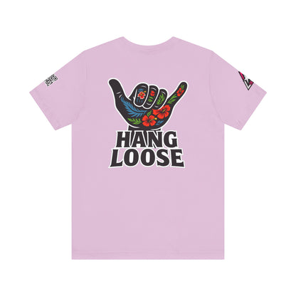 Hang Loose Graphic T-Shirt | Shaka Hand Tee | Tropical Surf Streetwear