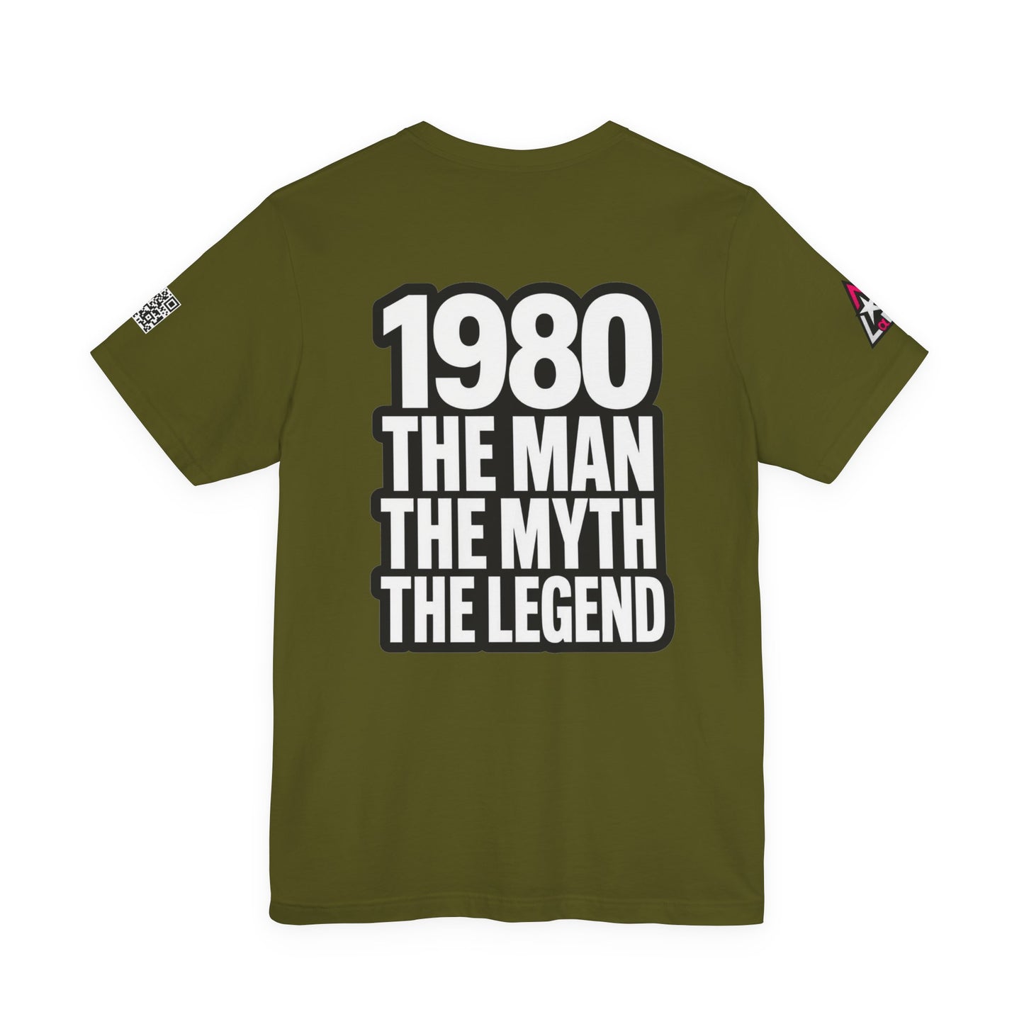 1980 The Man The Myth The Legend Graphic T-Shirt | 1980 Birthday Tee | Vintage Legend Shirt