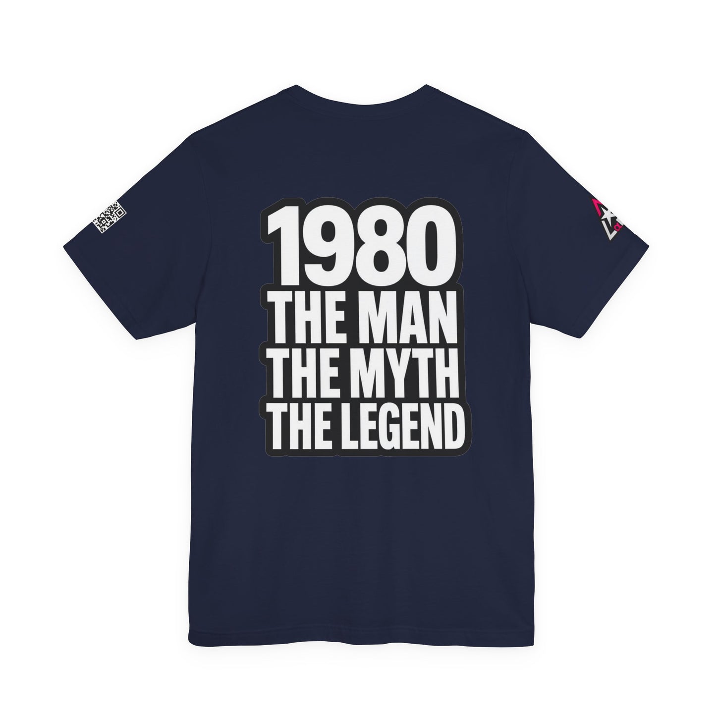 1980 The Man The Myth The Legend Graphic T-Shirt | 1980 Birthday Tee | Vintage Legend Shirt