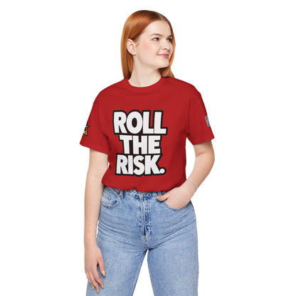 Roll the Risk – Bold Risk Taker Graphic Tee