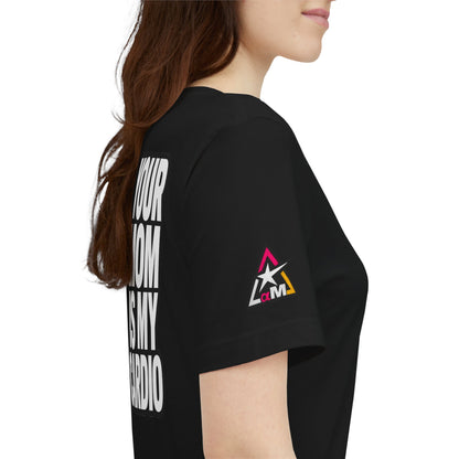 Your Mom Is My Cardio – Funny Adult Graphic Tee