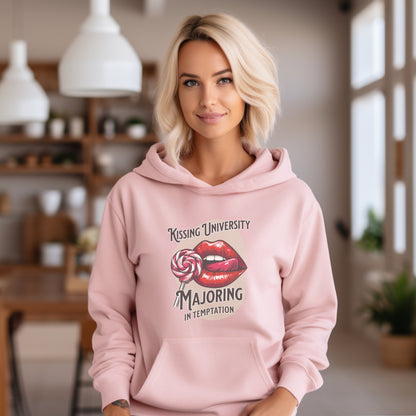Kissing University Majoring In Temptation hoodie product