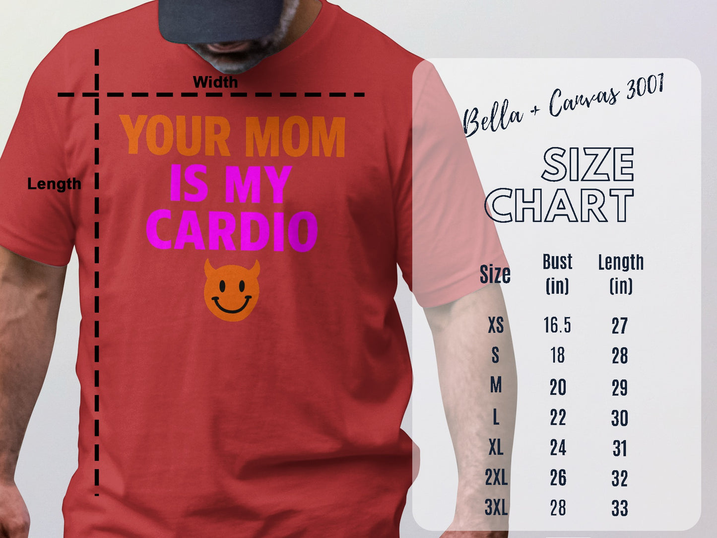 Your Mom Is My Cardio Funny Workout Shirt