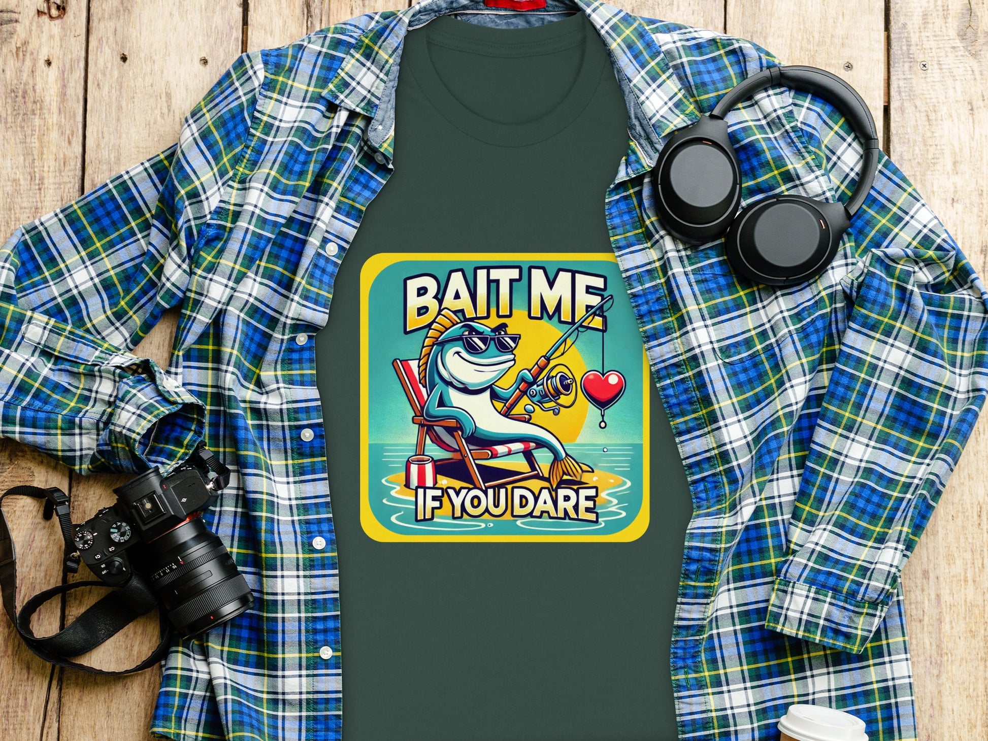 Bait Me If You Dare Graphic T-Shirt product type