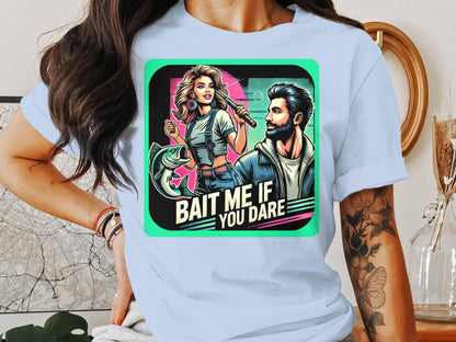 Vintage Cartoon Bait Me If You Dare T-shirt product type