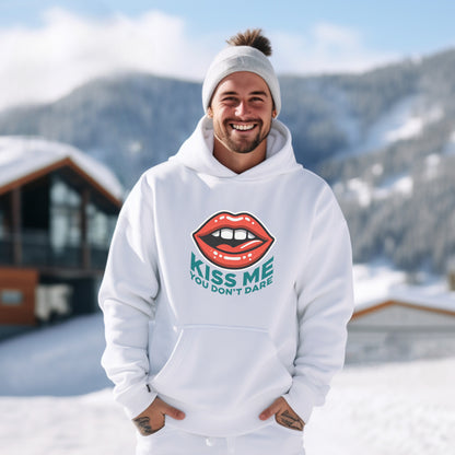 Kiss Me You Don't Dare Graphic Hoodie product