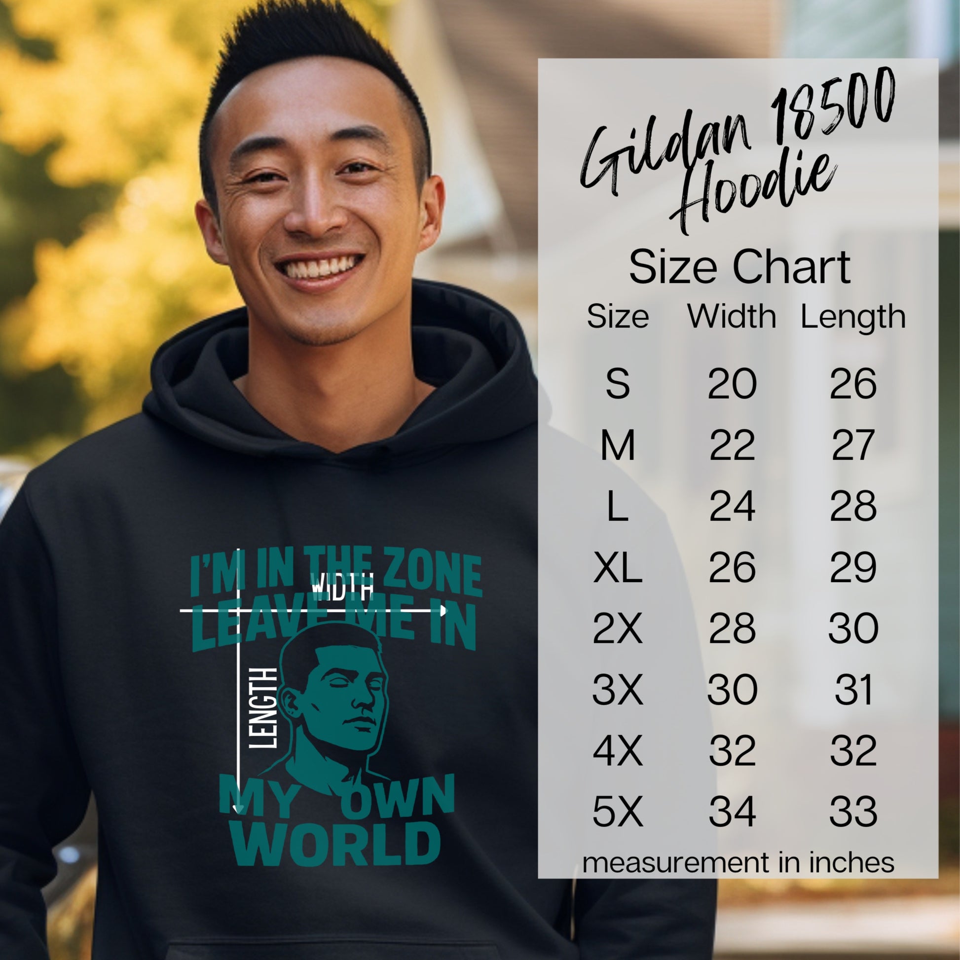 I'm In The Zone Leave Me In My Own World Hoodie