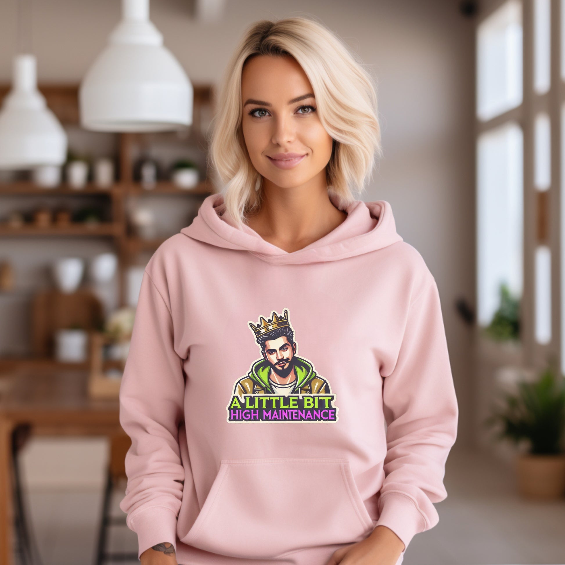 A Little Bit High Maintenance Graphic Hoodie product