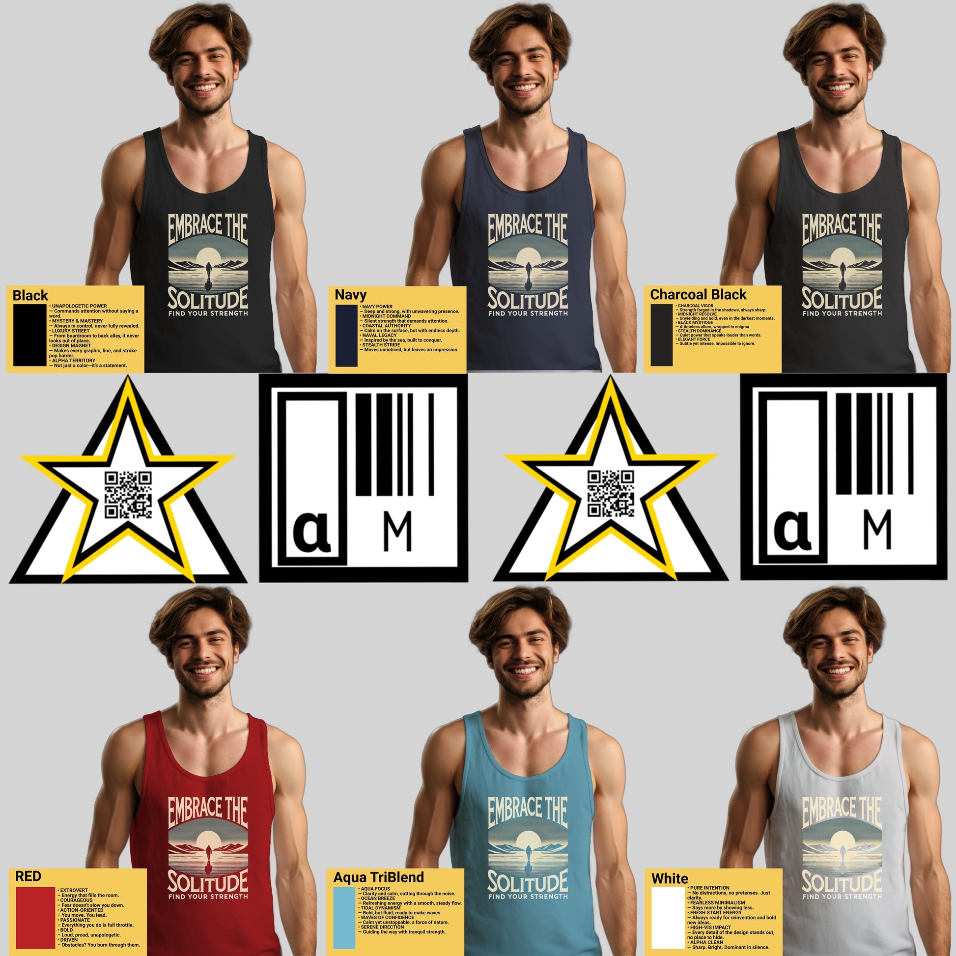 Embrace the Solitude Graphic Tank Top product