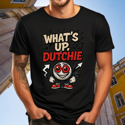 What's Up Dutchie Cartoon Graphic T-shirt product