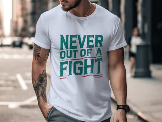 Never Out of a Fight Graphic T-Shirt product