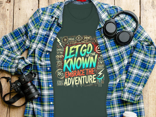 Let Go Of The Known Embrace The Adventure product type