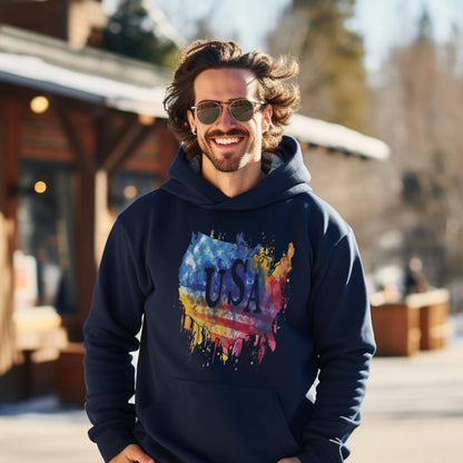 USA Themed Hoodie with Unique Design hoodie product