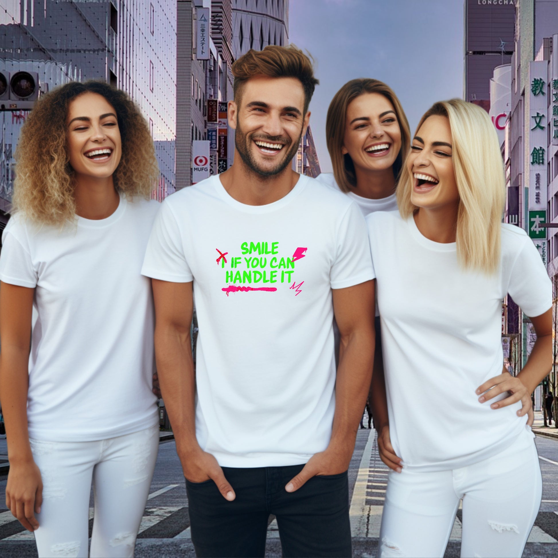 Smile If You Can Handle It T-shirt product