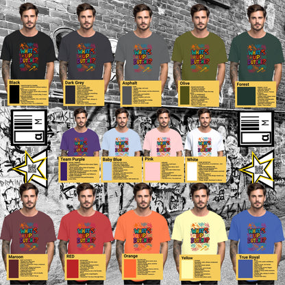 Colorful What's up Buttercup T-shirts product