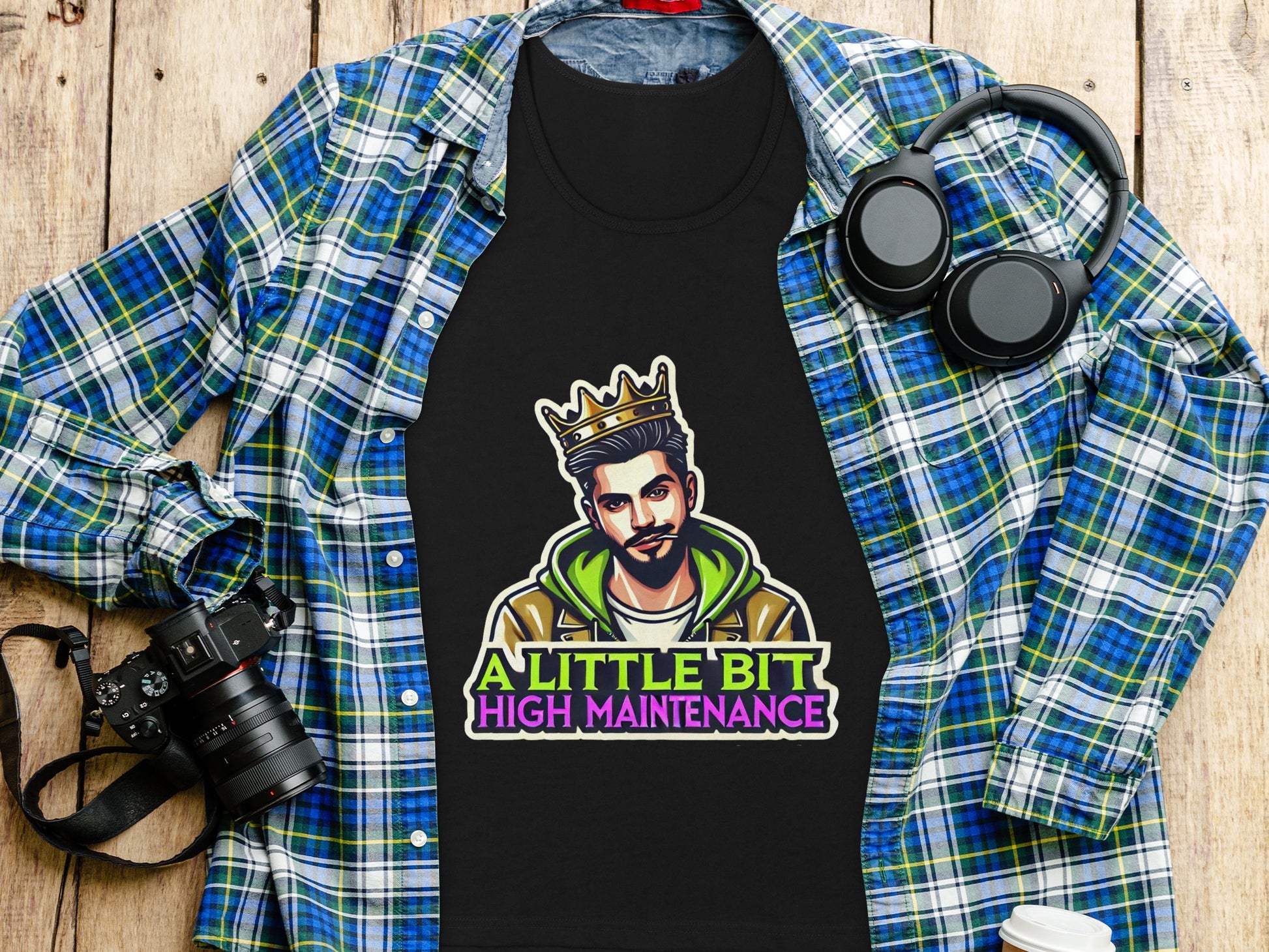 A Little Bit High Maintenance Iconic Graphic product