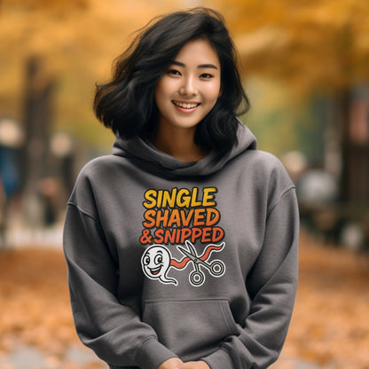 Single Shaved and Snipped Printed Hoodie product