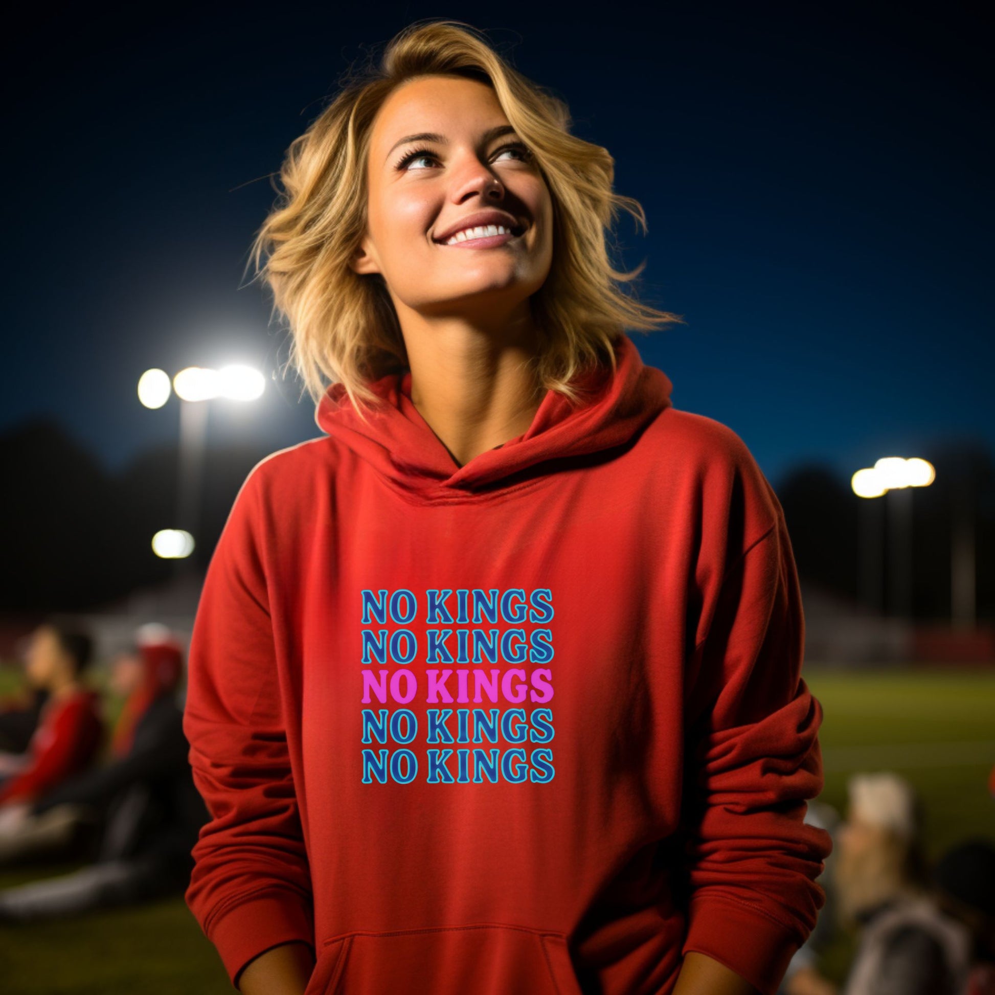 No Kings No Kings No Kings No Kings Hoodie Product