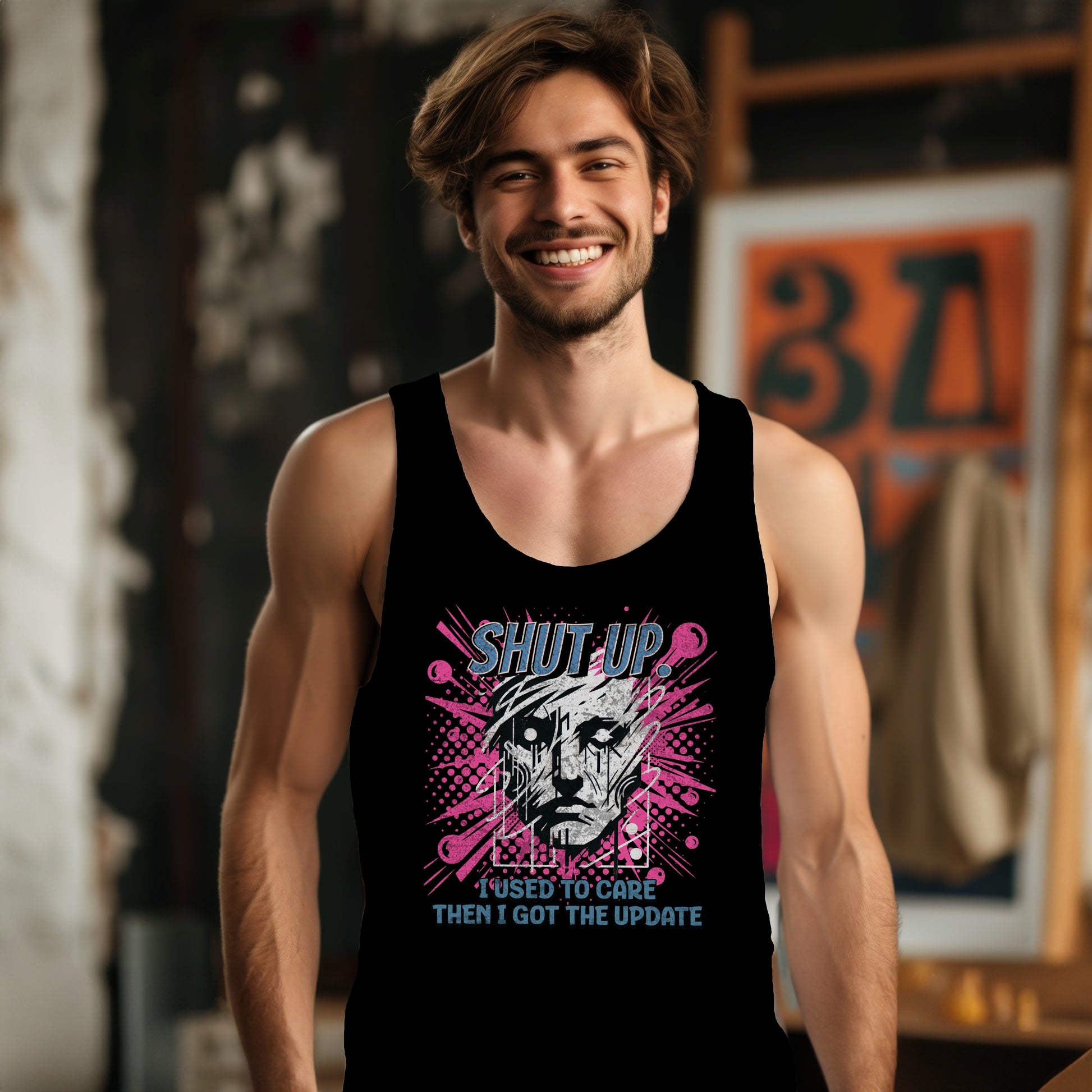 Shut Up I Used to Care Tank Top product type