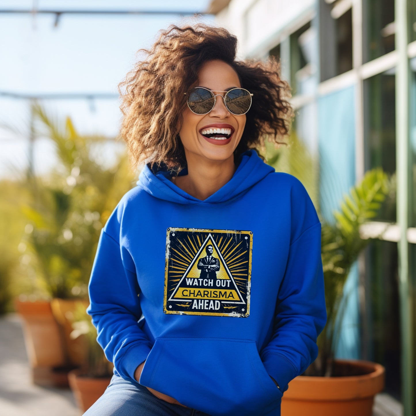 Watch Out Charisma Ahead Graphic Hoodie product