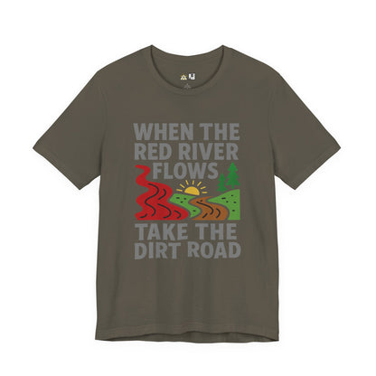 Take the Dirt Road – Unisex Streetwear Graphic Tee