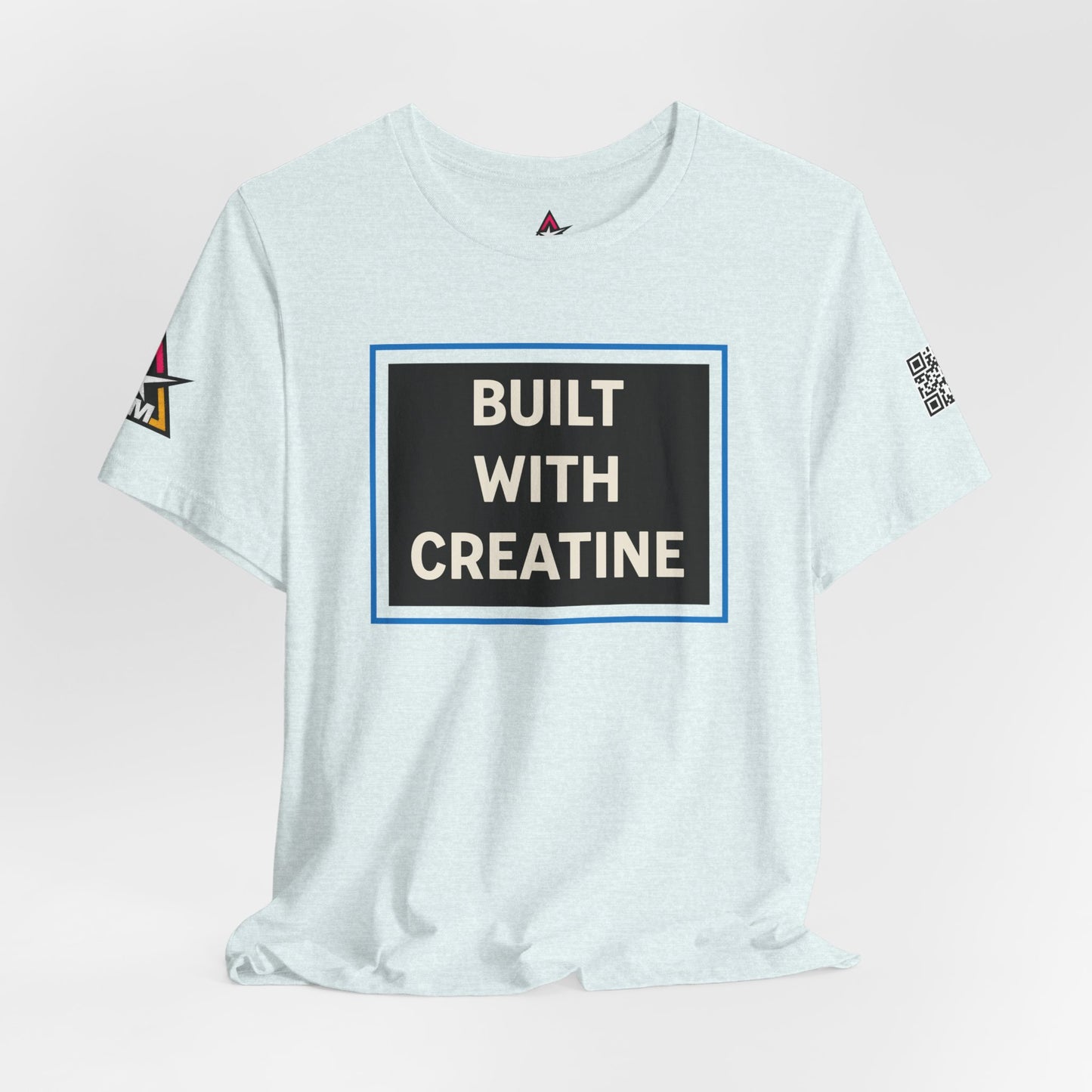 Built With Creatine Graphic T-Shirt | Gym Streetwear Tee | Bodybuilding & Fitness Shirt