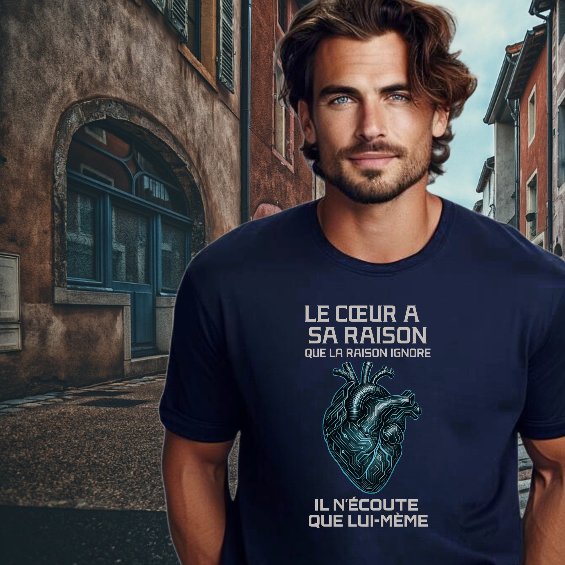 Le Cœur A Sa Raison Que La Raison Ignore T-Shirt