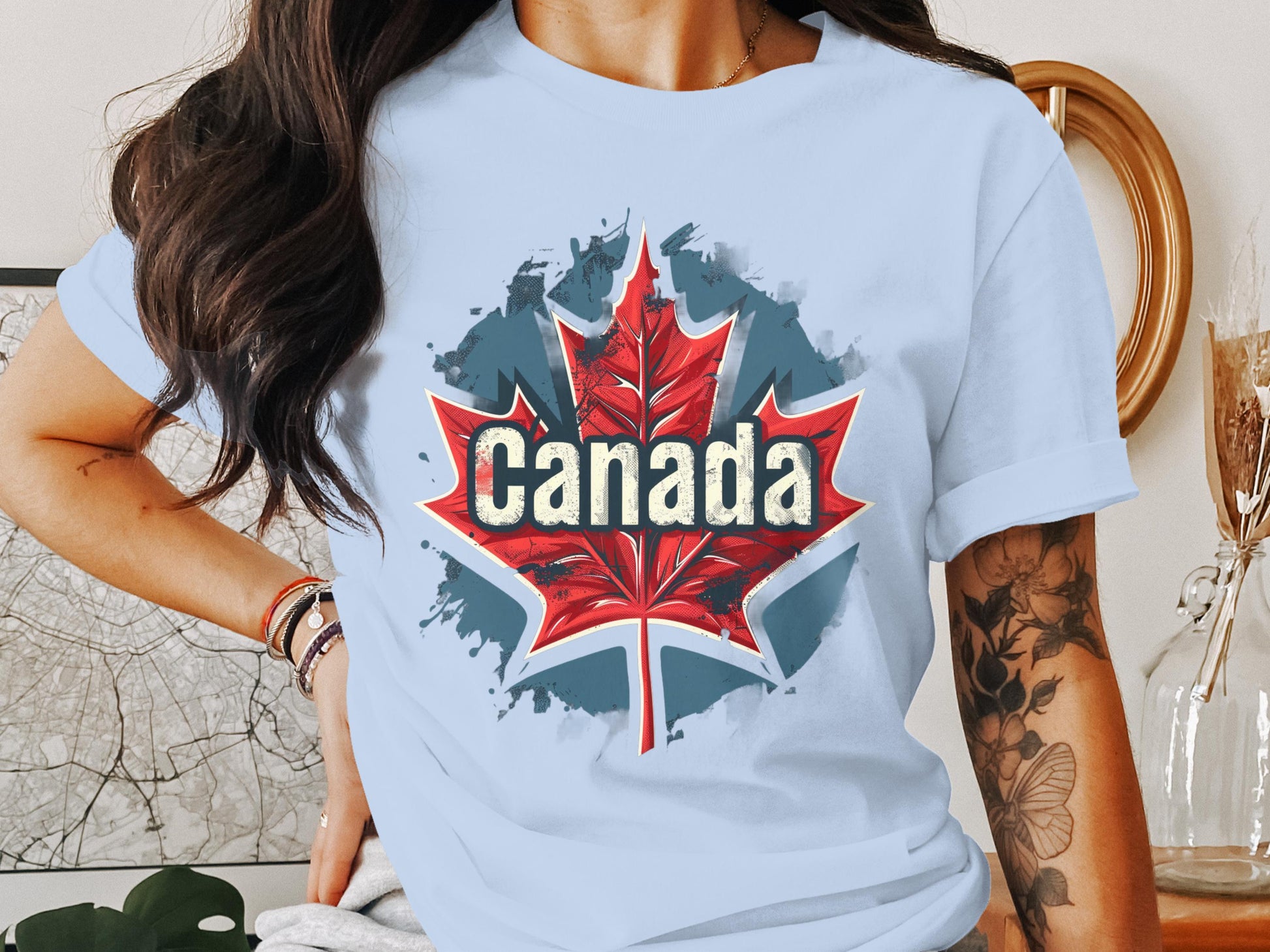 Canada Red Maple Leaf Graphic T-shirt product type