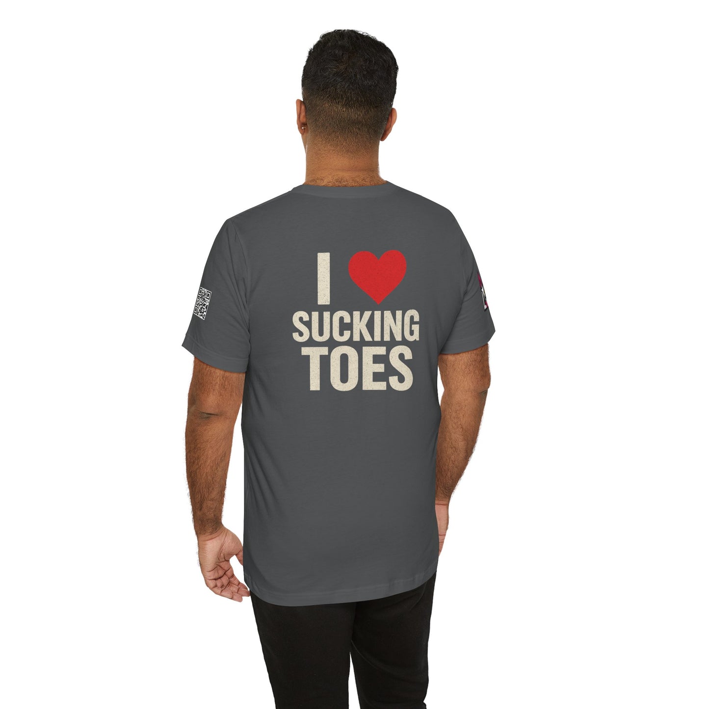 I Love Sucking Toes – Funny Dirty Humor Graphic Tee