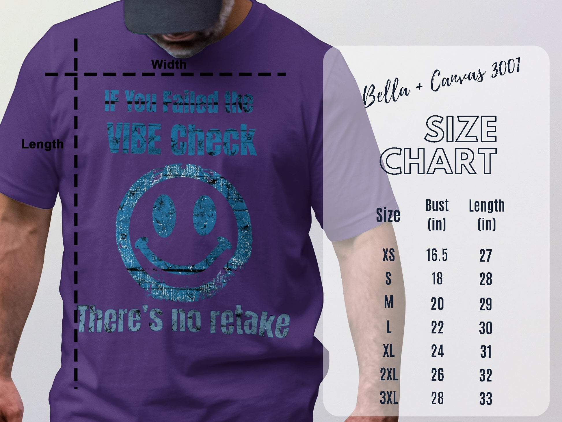 If You Failed The Vibe Check There's No Retake Shirt Product