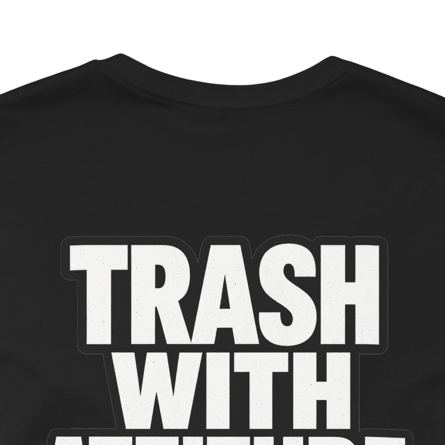 Trash With Attitude – Funny Raccoon Graphic Tee