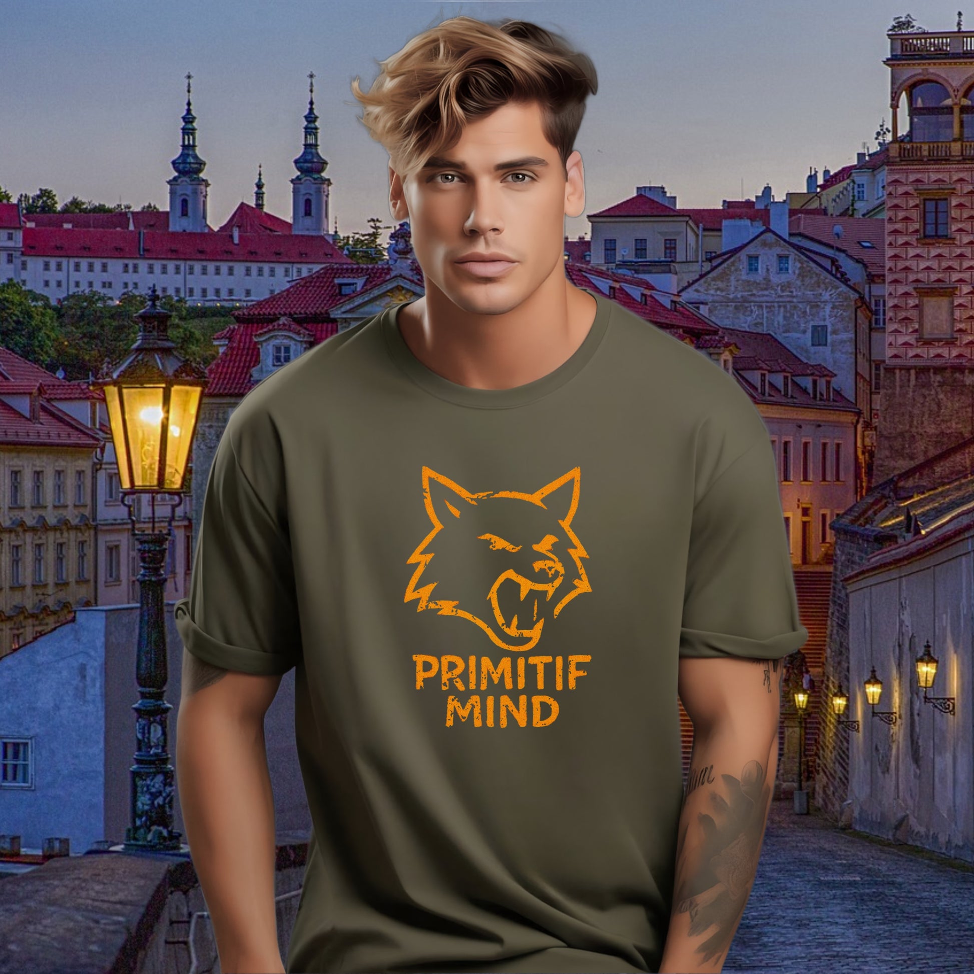 Outdoor Style PrimitiF Mind Men Crewneck T-shirt product