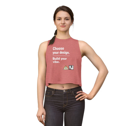 Custom Alpha Crop Top Choose Your Design Build Your Vibe for womens