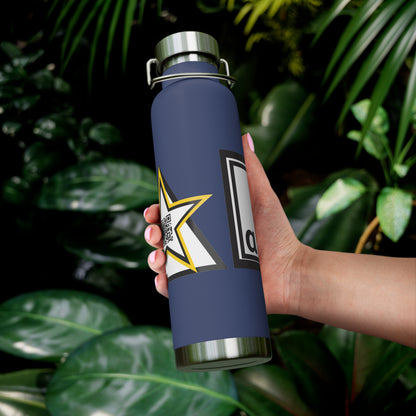 22OZ INSULATED BOTTLE – STAY SHARP. STAY HYDRATED.