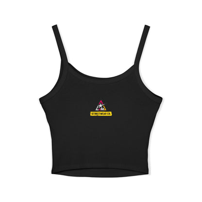 WORTH IT | Funny Dating Graphic Spaghetti Tank | Flirty Confidence Streetwear