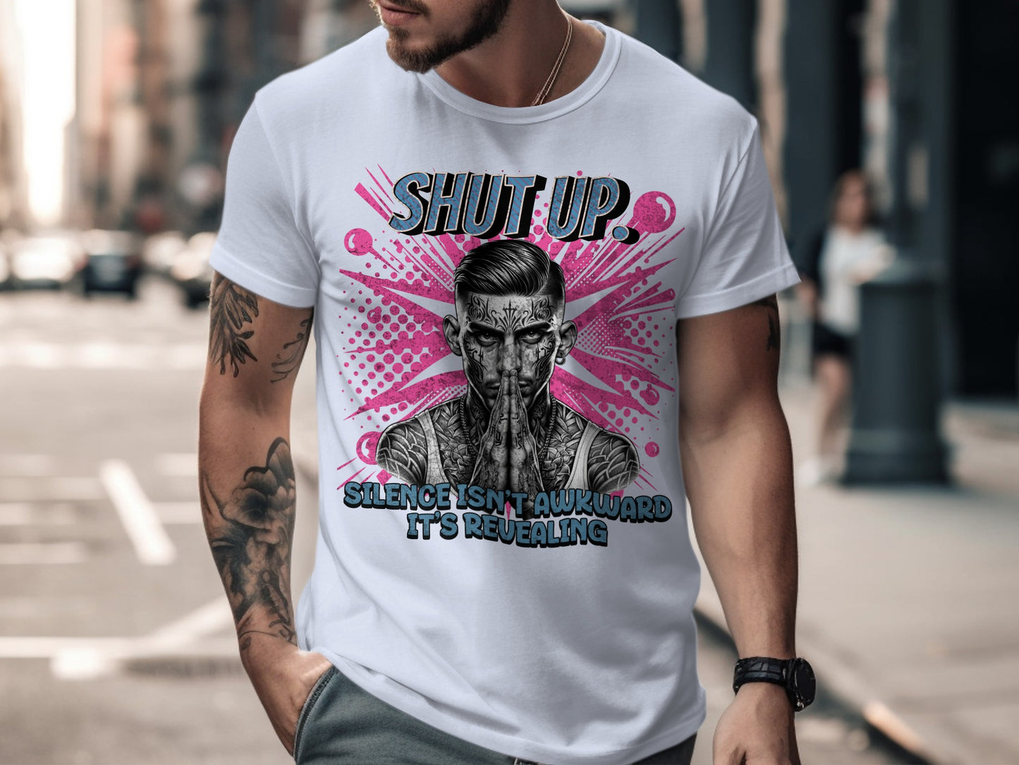 Silence Isn't Awkward It's Revealing Graphic T-Shirt product