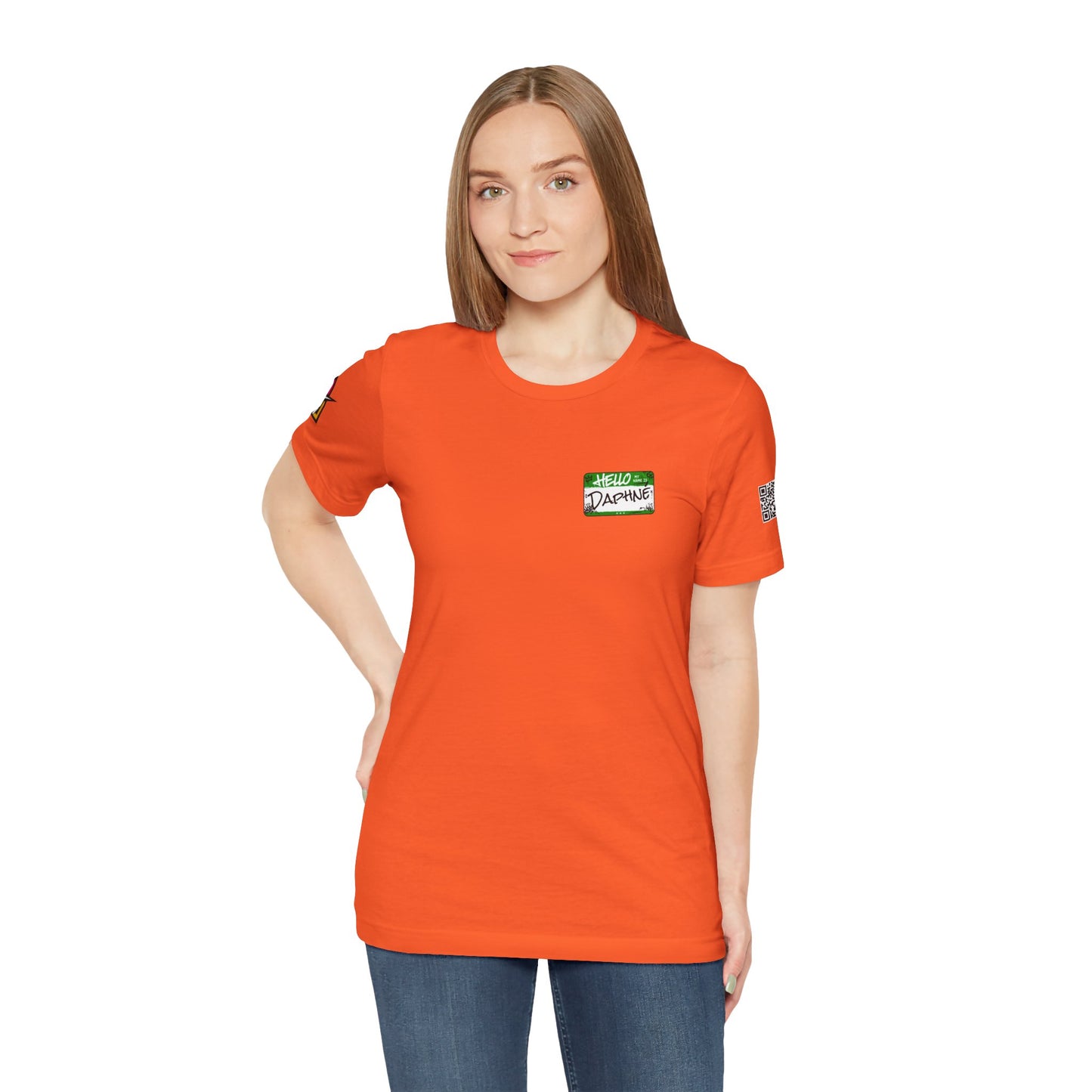 Custom Name Tag – Personalized Streetwear Graphic Tee