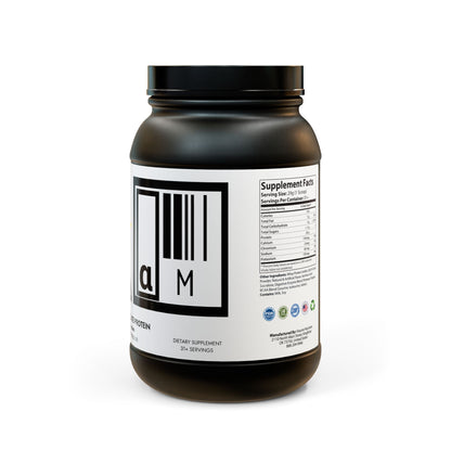 PROTÉINE D'ISOLAT DE LACTOSÉRUM – CARBURANT MUSCULAIRE. RÉCUPÉRATION ÉCRASÉE. RESTEZ ALPHA.