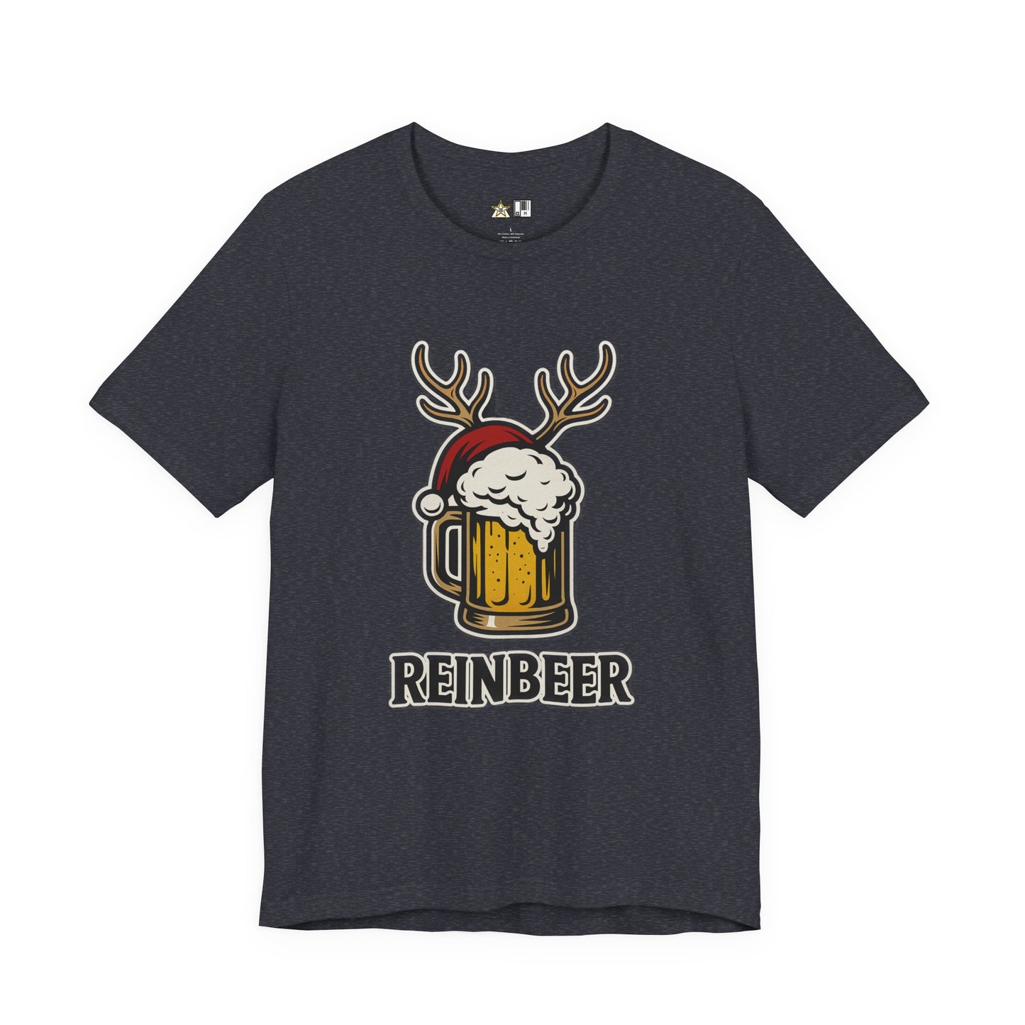 Reinbeer Holiday Authority – Unisex Bold Graphic Streetwear Tee